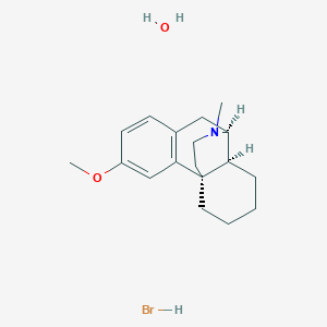 molecular formula C18H28BrNO2 B000186 Dextromethorphan hydrobromide CAS No. 6700-34-1
