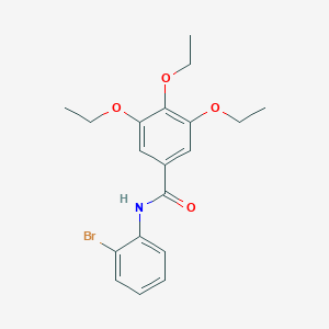 N-(2-bromophenyl)-3,4,5-triethoxybenzamide