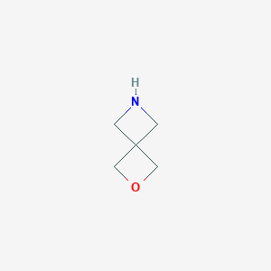 molecular formula C5H9NO B186009 2-Oxa-6-azaspiro[3.3]heptane CAS No. 174-78-7