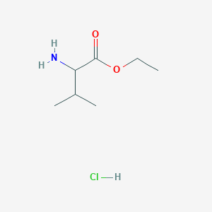 molecular formula C7H16ClNO2 B018601 H-DL-Val-OEt.HCl CAS No. 23358-42-1