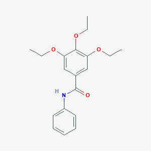 3,4,5-triethoxy-N-phenylbenzamide