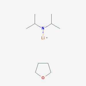 molecular formula C10H22LiNO B186041 Lithium diisopropylamide mono(tetrahydrofuran) CAS No. 116912-61-9