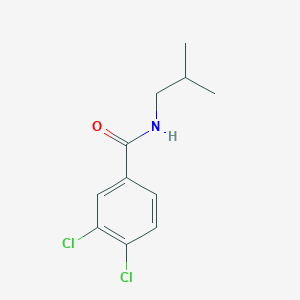 3,4-dichloro-N-(2-methylpropyl)benzamide