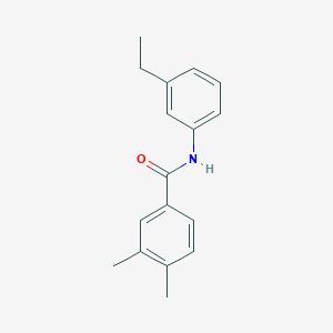 N-(3-ethylphenyl)-3,4-dimethylbenzamide