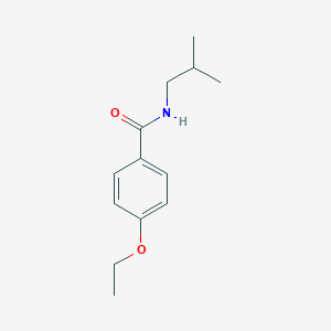 molecular formula C13H19NO2 B186064 4-ethoxy-N-(2-methylpropyl)benzamide CAS No. 6284-00-0