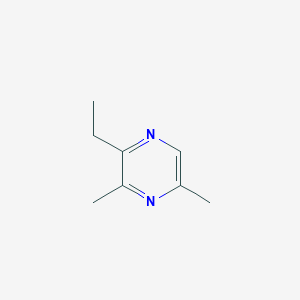 molecular formula C8H12N2 B018607 2-Ethyl-3,5-dimethylpyrazine CAS No. 13925-07-0
