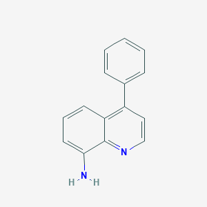 molecular formula C15H12N2 B186082 4-Phenylquinolin-8-amine CAS No. 55484-55-4