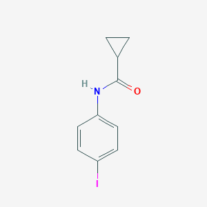 molecular formula C10H10INO B186092 N-(4-iodophenyl)cyclopropanecarboxamide CAS No. 23779-17-1
