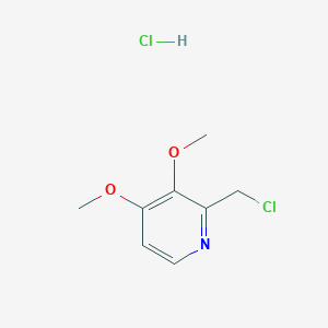 2-Chloromethyl-3,4-dimethoxypyridinium chloride