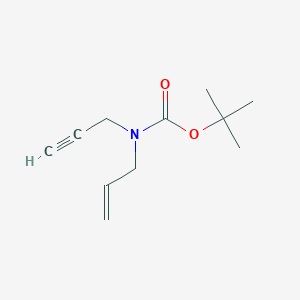 molecular formula C11H17NO2 B186101 tert-Butyl allyl(prop-2-yn-1-yl)carbamate CAS No. 147528-20-9