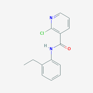 2-chloro-N-(2-ethylphenyl)pyridine-3-carboxamide