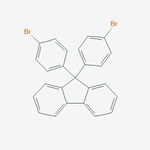 molecular formula C25H16Br2 B186110 9,9-Bis(4-bromophenyl)fluorene CAS No. 128406-10-0