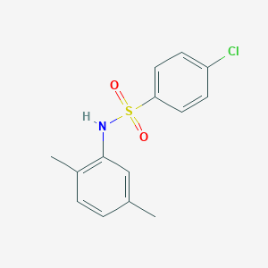 4-chloro-N-(2,5-dimethylphenyl)benzenesulfonamide