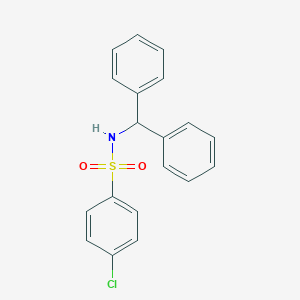 molecular formula C19H16ClNO2S B186119 N-benzhydryl-4-chlorobenzenesulfonamide CAS No. 5352-36-3
