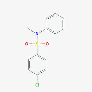 molecular formula C13H12ClNO2S B186120 4-Chloro-N-methyl-N-phenylbenzenesulfonamide CAS No. 16358-34-2