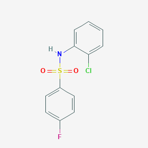 N-(2-chlorophenyl)-4-fluorobenzenesulfonamide