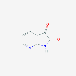 molecular formula C7H4N2O2 B186129 1H-Pyrrolo[2,3-B]pyridine-2,3-dione CAS No. 5654-95-5