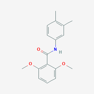 N-(3,4-dimethylphenyl)-2,6-dimethoxybenzamide