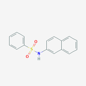 molecular formula C16H13NO2S B186143 N-(2-naphthyl)benzenesulfonamide CAS No. 7504-85-0