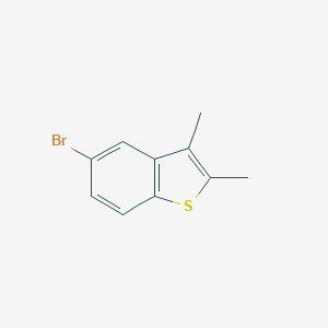 molecular formula C10H9BrS B186149 5-Bromo-2,3-dimethyl-1-benzothiophene CAS No. 14207-16-0