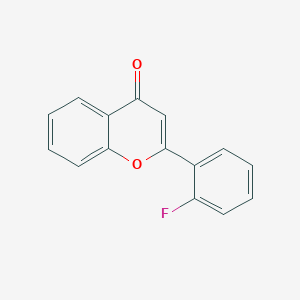 molecular formula C15H9FO2 B186152 2-(2-fluorophenyl)-4H-chromen-4-one CAS No. 1645-20-1