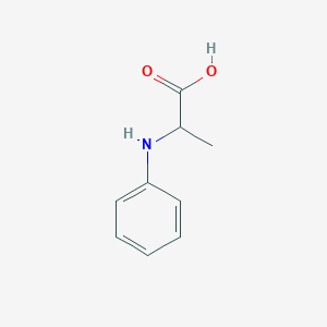 molecular formula C9H11NO2 B186159 2-(Phenylamino)propanoic acid CAS No. 15727-49-8