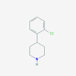 molecular formula C11H14ClN B186160 4-(2-Chlorophenyl)piperidine CAS No. 100129-35-9