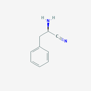 molecular formula C9H10N2 B186167 (2R)-2-Amino-3-phenylpropanenitrile CAS No. 159517-27-8