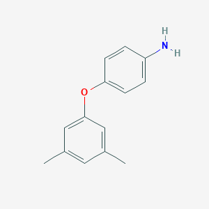 molecular formula C14H15NO B186177 4-(3,5-Dimethylphenoxy)aniline CAS No. 86823-17-8