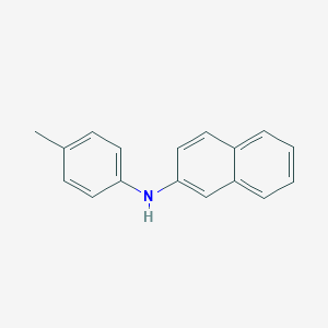 molecular formula C17H15N B186181 N-(p-Tolyl)-2-naphthylamine CAS No. 644-16-6