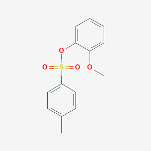 molecular formula C14H14O4S B186188 2-Methoxyphenyl 4-methylbenzenesulfonate CAS No. 4416-67-5