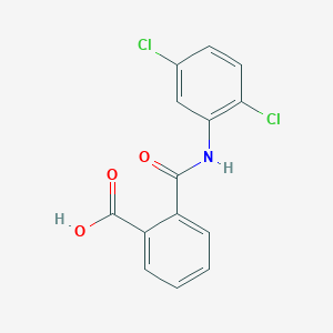 molecular formula C14H9Cl2NO3 B186195 2-[(2,5-Dichlorophenyl)carbamoyl]benzoic acid CAS No. 19368-22-0