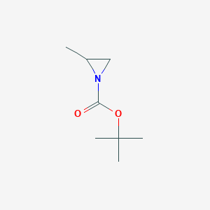 molecular formula C8H15NO2 B186199 Tert-butyl 2-methylaziridine-1-carboxylate CAS No. 129319-71-7