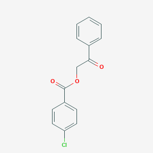 Benzoic acid, 4-chloro-, 2-oxo-2-phenylethyl ester