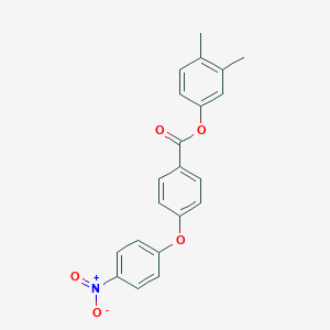 4-(4-Nitro-phenoxy)-benzoic acid 3,4-dimethyl-phenyl ester