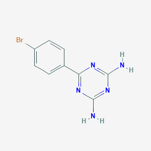 6-(4-bromophenyl)-1,3,5-triazine-2,4-diamine