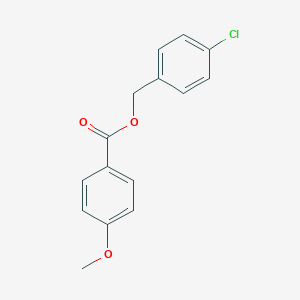 Benzoic acid, 4-methoxy-, (4-chlorophenyl)methyl ester