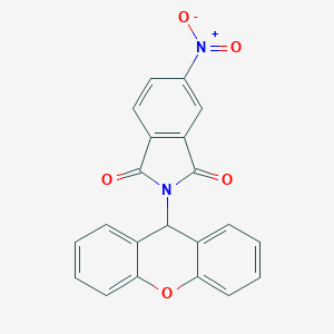 5-nitro-2-(9H-xanthen-9-yl)isoindole-1,3-dione