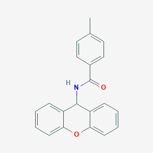 4-Methyl-N-(9H-xanthen-9-yl)benzamide