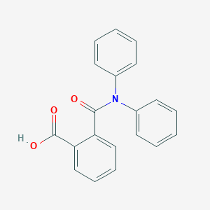 molecular formula C20H15NO3 B186215 Benzoic acid, 2-[(diphenylamino)carbonyl]- CAS No. 67699-32-5