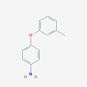 molecular formula C13H13NO B186216 4-(3-Methylphenoxy)aniline CAS No. 56705-84-1