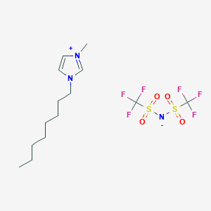 molecular formula C14H23F6N3O4S2 B186220 1-Methyl-3-octylimidazolium bis(trifluoromethylsulfonyl)imide CAS No. 178631-04-4