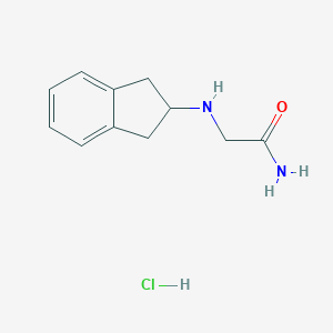 molecular formula C11H15ClN2O B018623 Indantadol hydrochloride CAS No. 202914-18-9