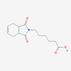molecular formula C14H19NO4 B186230 1,3,3a,4,7,7a-Hexahydro-1,3-dioxo-2H-isoindole-2-hexanoic acid CAS No. 4887-51-8