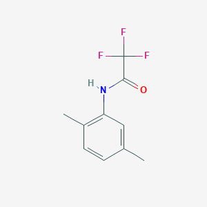 molecular formula C10H10F3NO B186235 Acetamide, N-(2,5-dimethylphenyl)-2,2,2-trifluoro- CAS No. 14618-48-5
