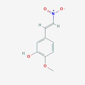 molecular formula C9H9NO4 B186240 2-Methoxy-5-(2-nitrovinyl)phenol CAS No. 39816-35-8