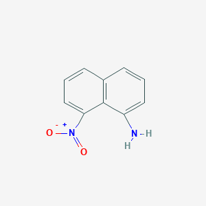 molecular formula C10H8N2O2 B186241 8-Nitronaphthalen-1-amine CAS No. 3229-89-8