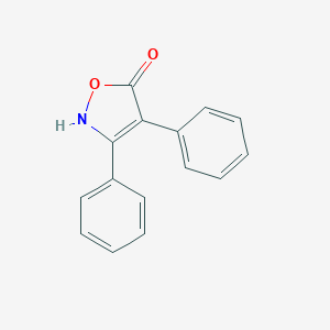 molecular formula C15H11NO2 B186251 3,4-diphenyl-2H-1,2-oxazol-5-one CAS No. 63954-97-2