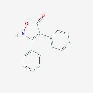 molecular formula C15H11NO2 B186251 3,4-diphenyl-5(2H)-isoxazolone CAS No. 63954-97-2