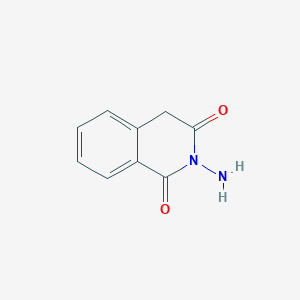 molecular formula C9H8N2O2 B186260 2-Amino-1,2,3,4-tetrahydroisoquinoline-1,3-dione CAS No. 22177-46-4